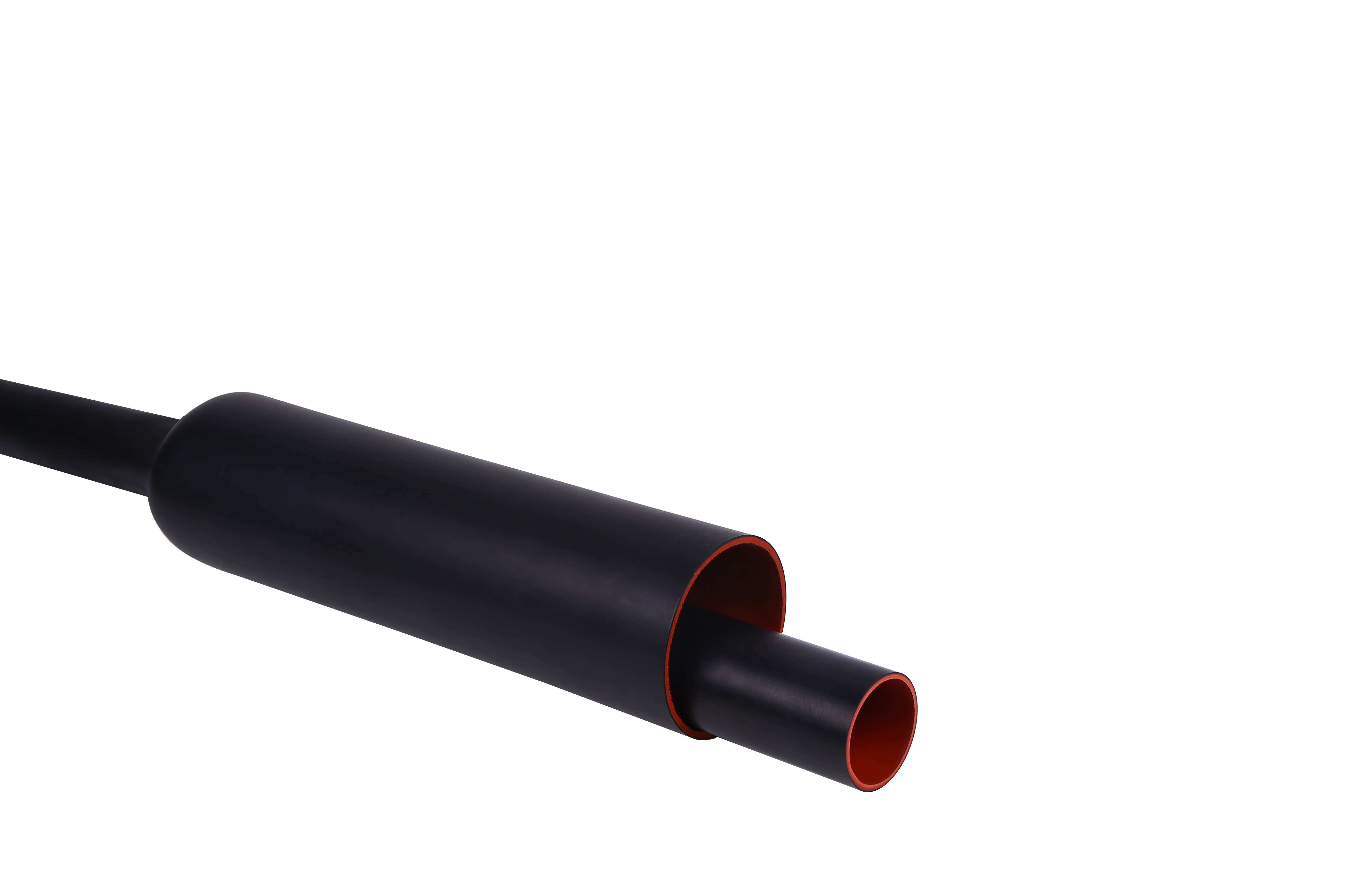 Lo strato semiconduttivo del tubo composto termorestringente
